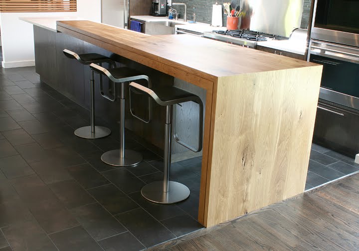 Oregon White Oak Countertop Made Modern Designs For Modern Ideals