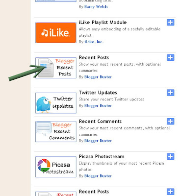 Recent Posts Gadget