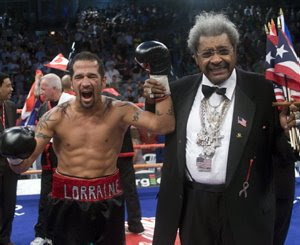 Daniel Santos Combate de boxeo