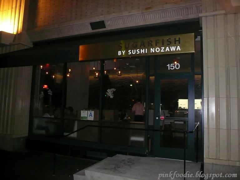 Pink Foodie SugarFISH, Downtown Los Angeles