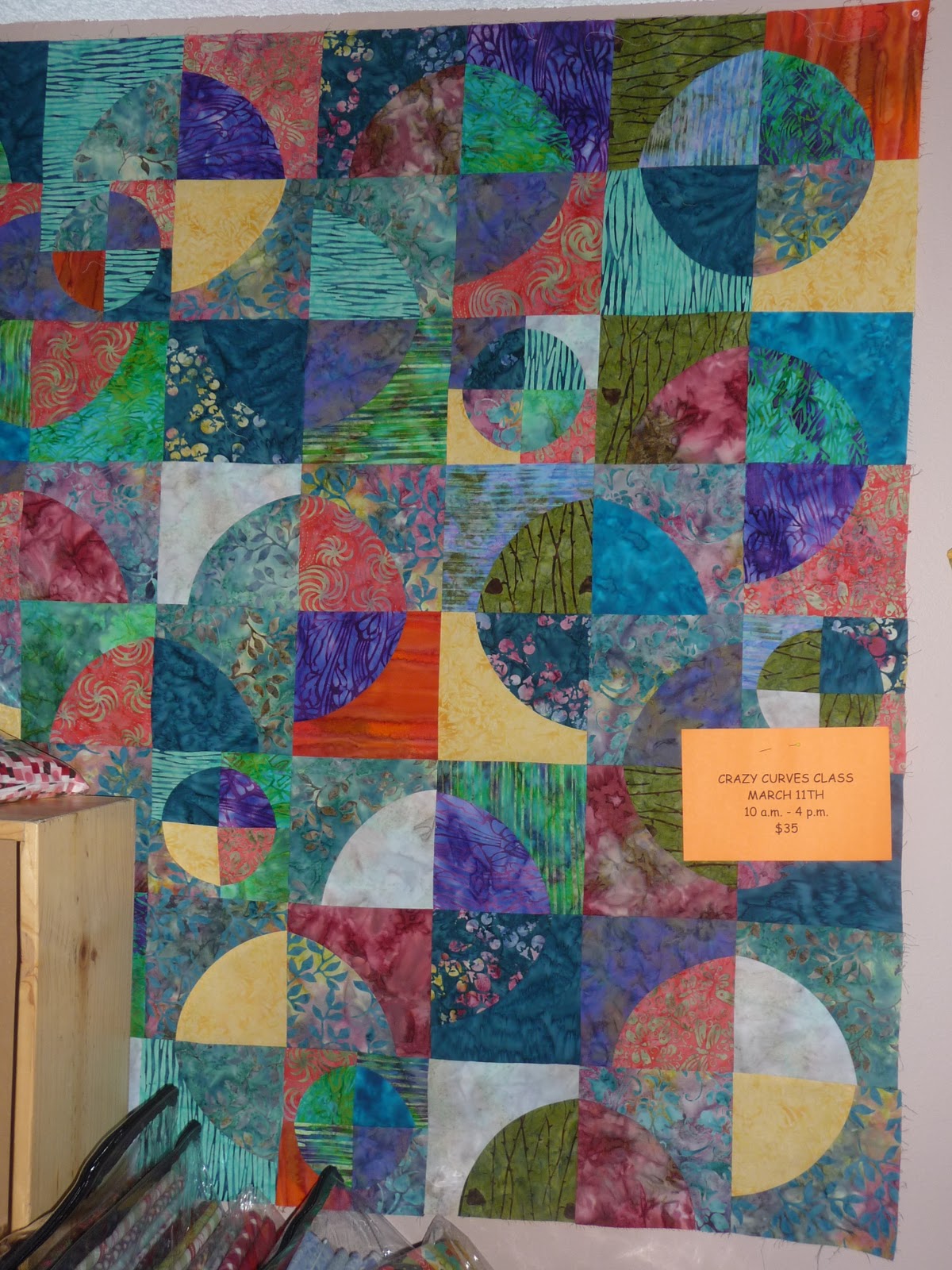 Quilt Patch Lane New Classes at Quilt Patch Lane