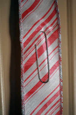 A Creative Way to Display Christmas Cards with Christmas Ribbon - Tips from a Typical Mom