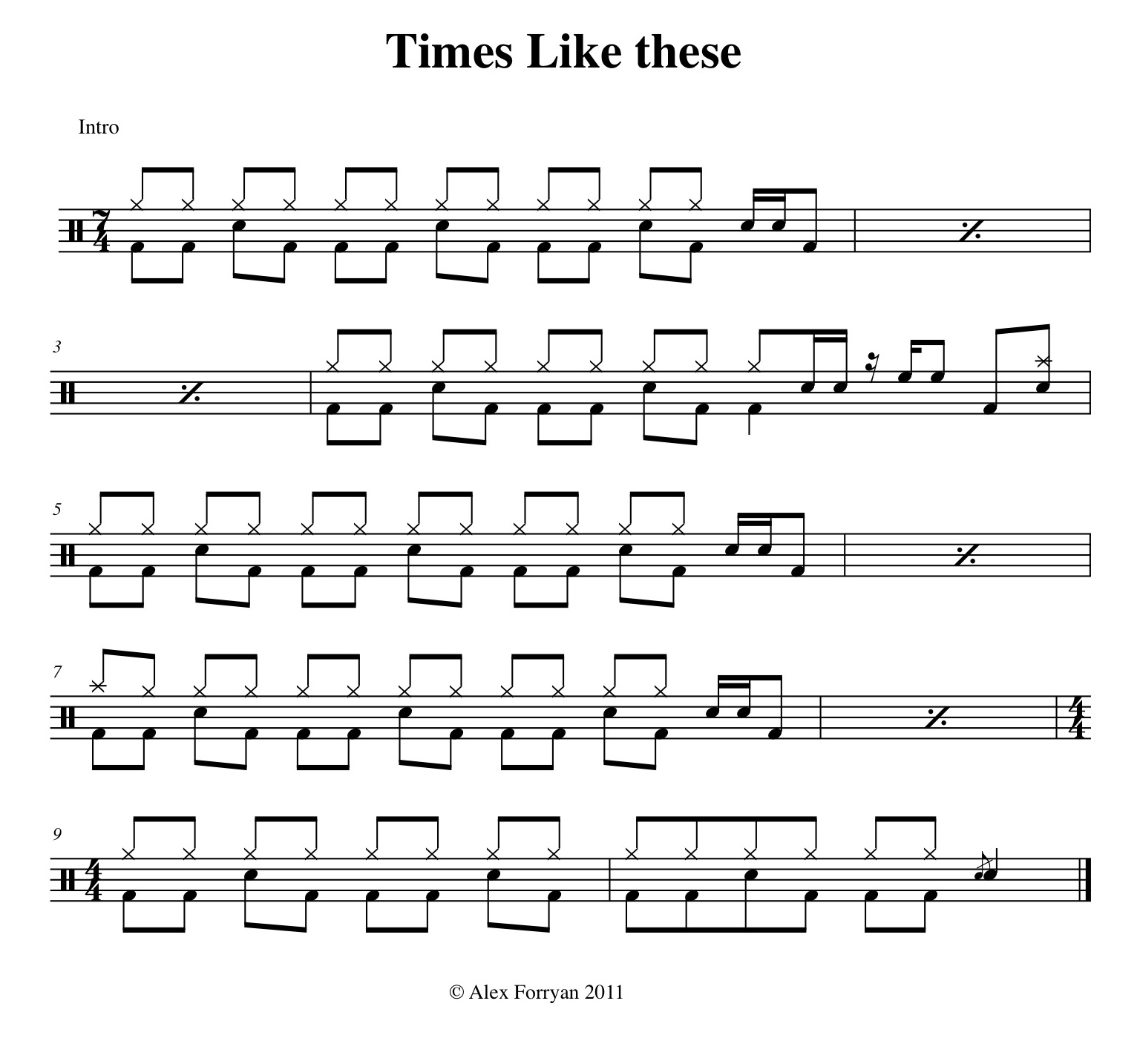 A 16Th Note