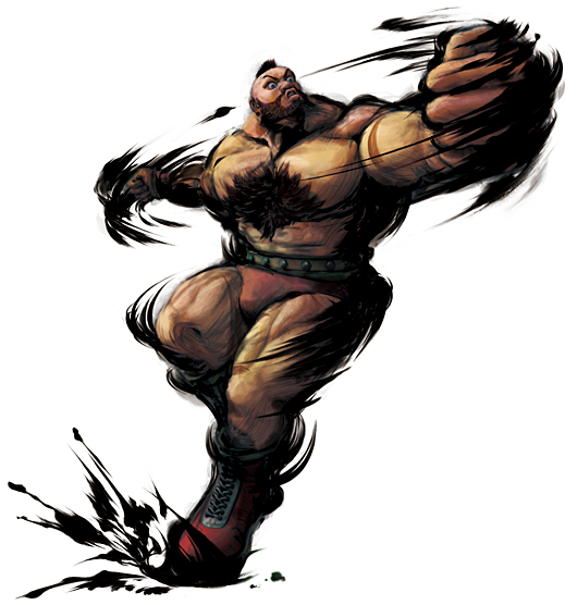 WarpZone - O texto em russo no fundo do cenario de Zangief em