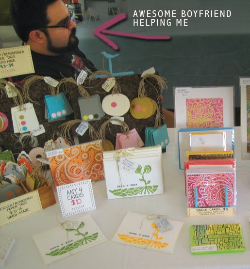 Paper Squid at the Indie Craft Bazaar