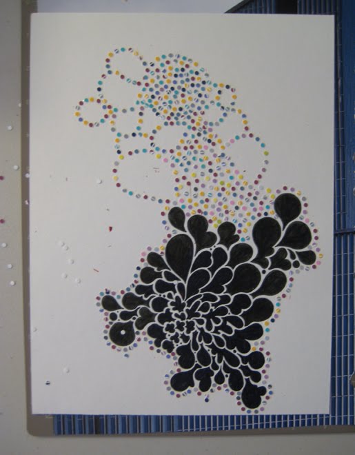step by step process for new art collage