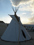 Tipi on the Playa