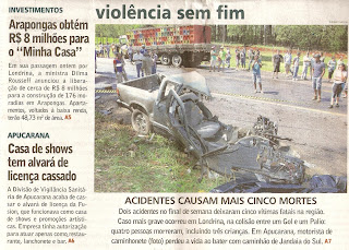 Violência sem fim. Acidente com veículos em estradas. Caminhonete colide com caminhão próximo a Londrina. Violência sem fim. Acidente com veículos em estradas. Caminhonete colide com caminhão próximo a Londrina.