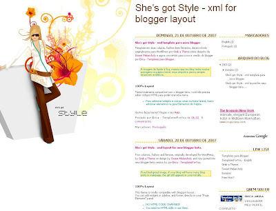 Shes Got Style Blogger Template