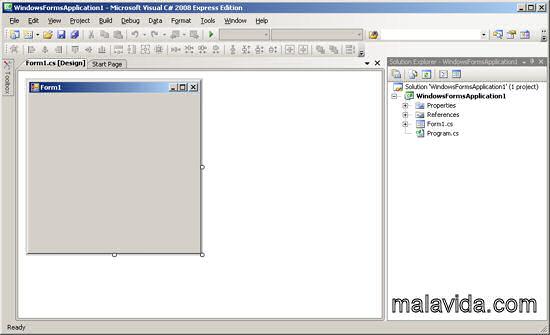 VISUAL C# 2008 Express Edition