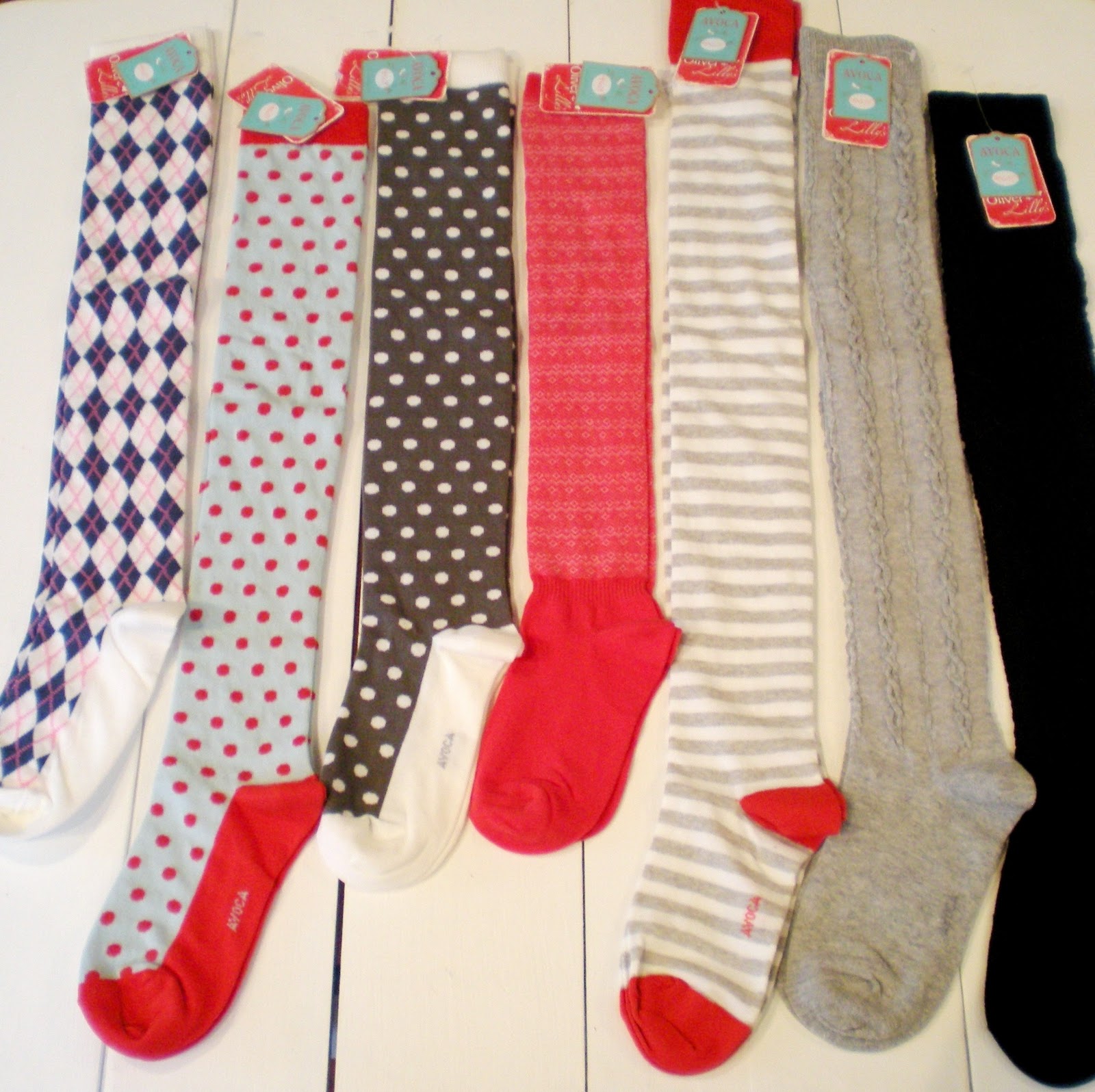 Oliver and Lilly's New Arrivals Avoca Socks Galore!
