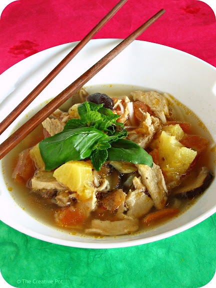 Photo of Vietnamese Chicken and Pineapple Soup