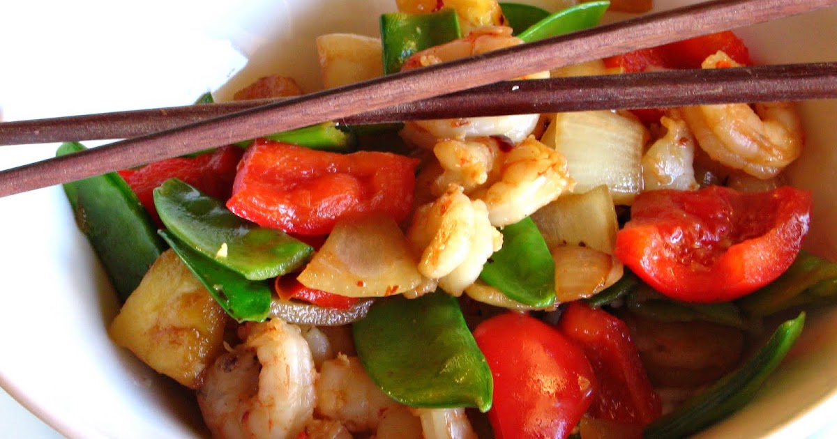 The Creative Pot Sweet & Sour Prawn Stir Fry