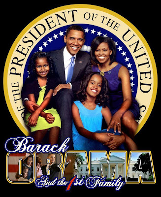 President Obama and family.