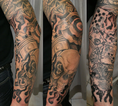 Japanese tattoo sleeve