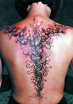 3D Tattoo, Back Tattoo