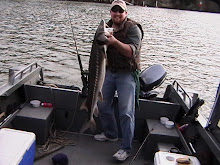 Sturgeon fishing with my Bro! Feb '08