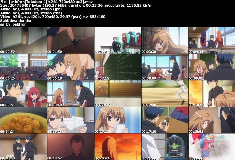 Toradora โทระโดระ ตอนที่ 1-25 พากษ์ไทย [จบแล้ว] %255Bpakfron%255DTotadora+4%255Bh.264+720x480+ac3%255D_s