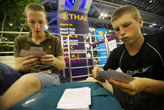 Stranded Tourists at Suvarnabhumi Airport