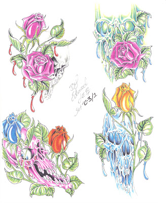 This is the Tattoo Flash Ed Lee Set 5's content: This is the Tattoo Flash Ed Lee Set 5's content: