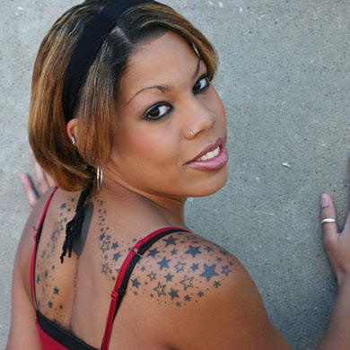 tattoo star designs, popular tattoo on body
