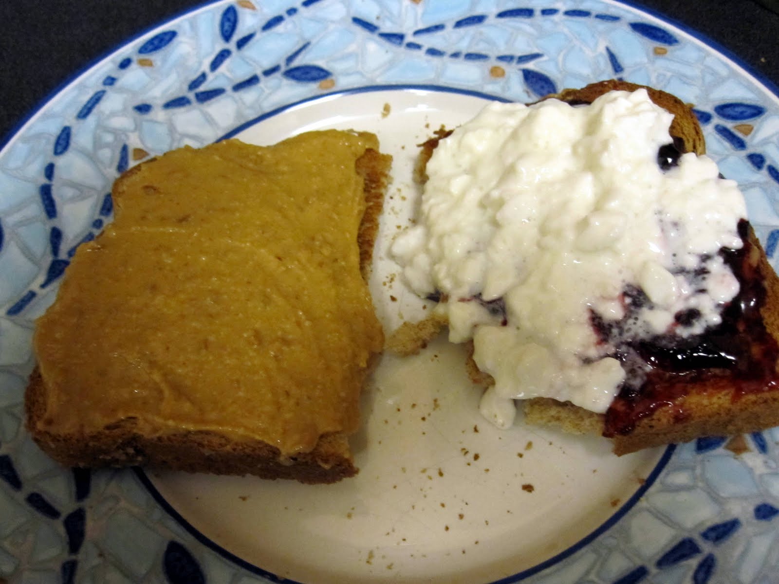 Peanut Butter Cottage Jelly Sandwich Hungry Meets Healthy
