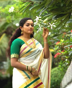 kavya Madhavan saree nature kavya Madhavan saree nature