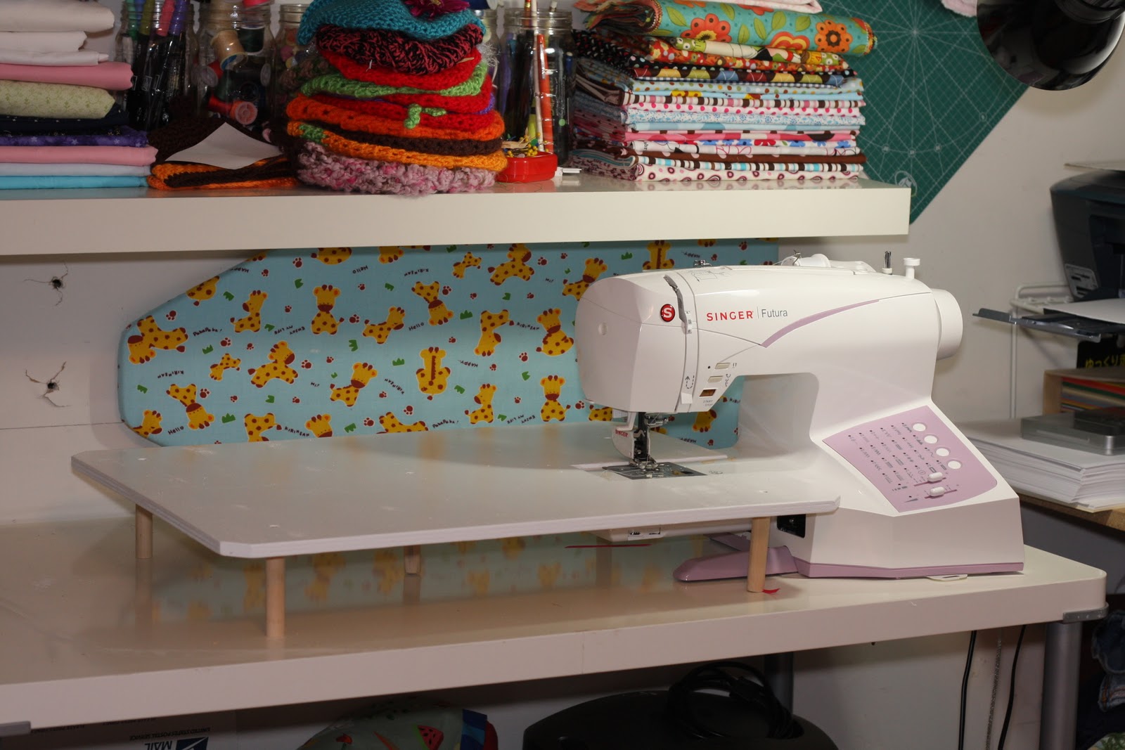 ABK Creations: Sewing Extension Table