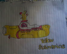 EL YELLOW SUBMARINE QUE DIBUJE