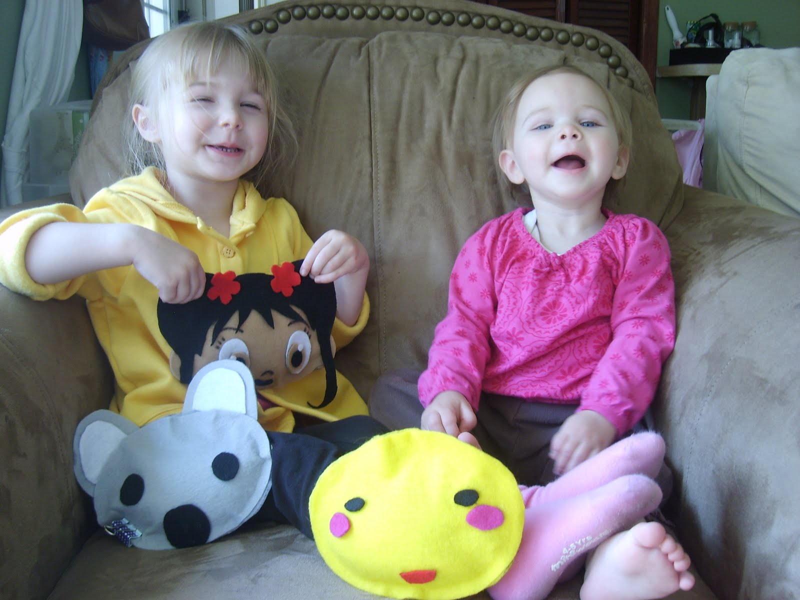 Team Fenske Kai Lan bean bags