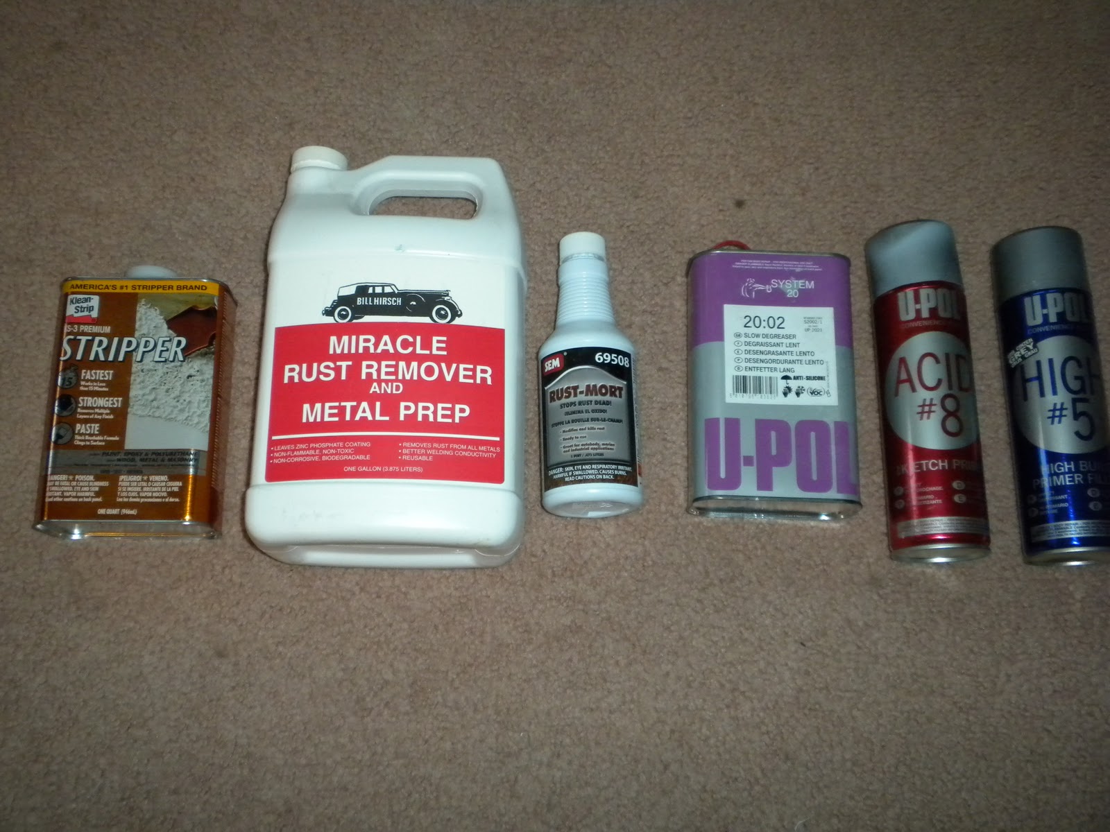 Surface Rust Removal