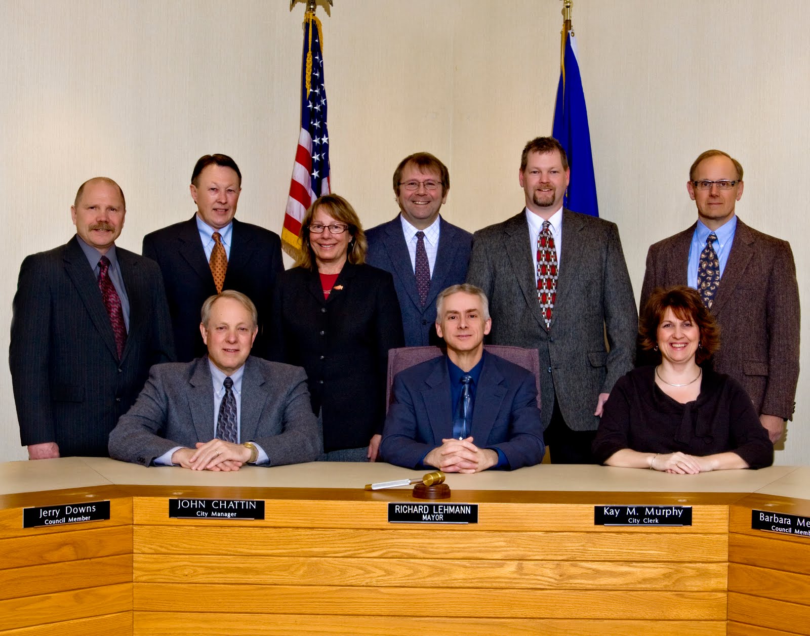 Bemidji's all white City Council representing the racist business community