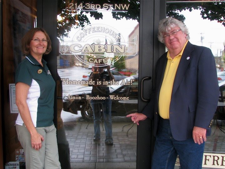 The Cabin Coffee House... another racist Bemidji business