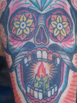 Tagged: dia de los muertos, flicker, sugar skull, sugar skull tattoo