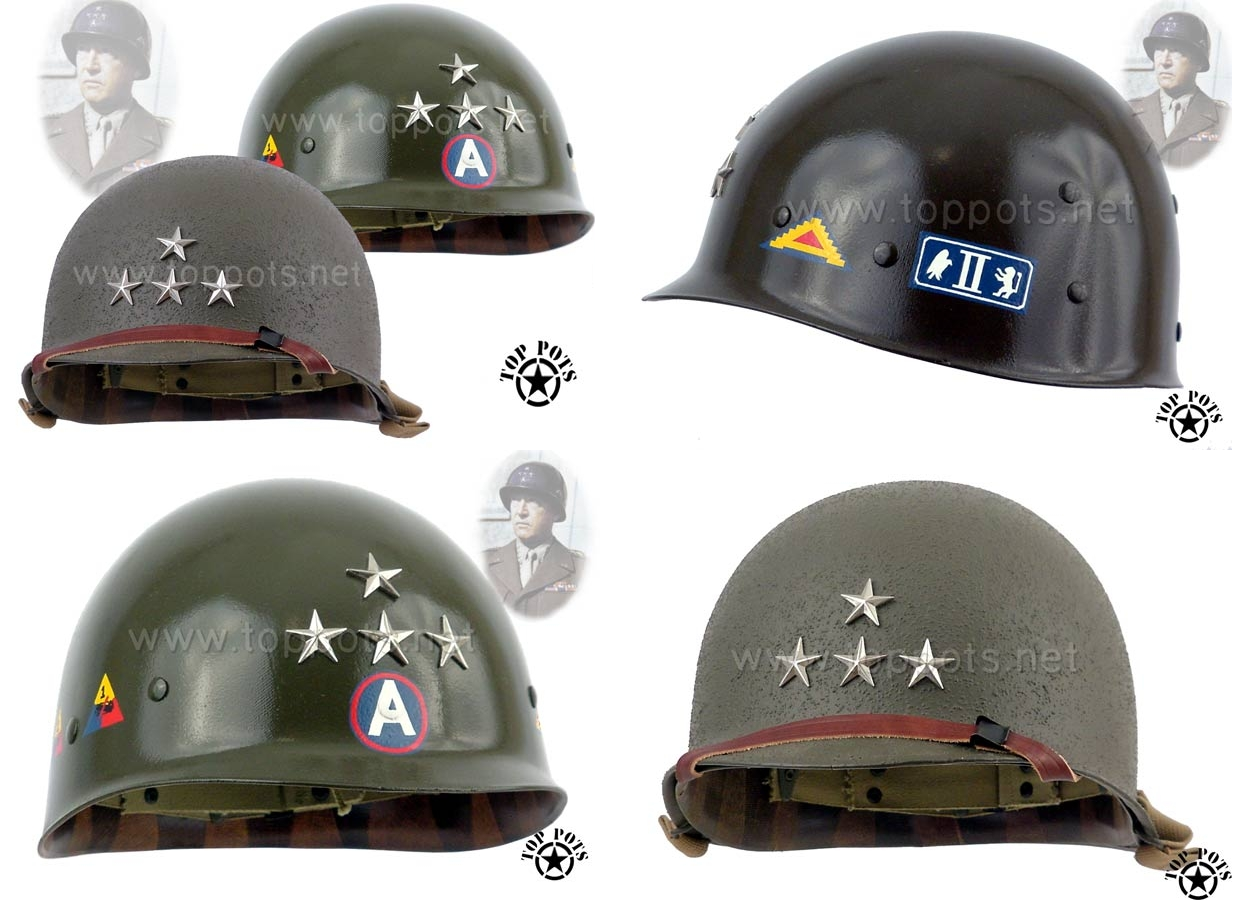War God Patton General Patton Reproduction Helmet