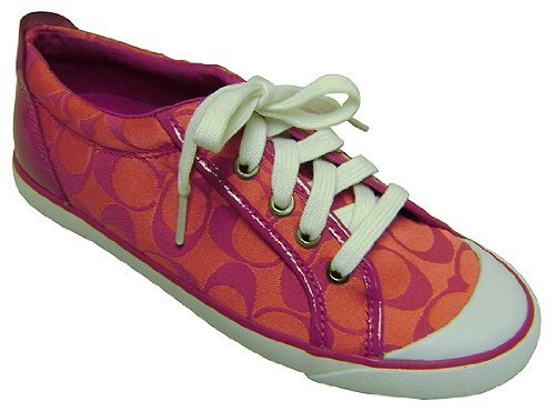 coach pink tennis shoes