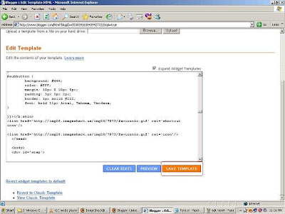 How to Change Your FavIcon In XML Blogger Templates