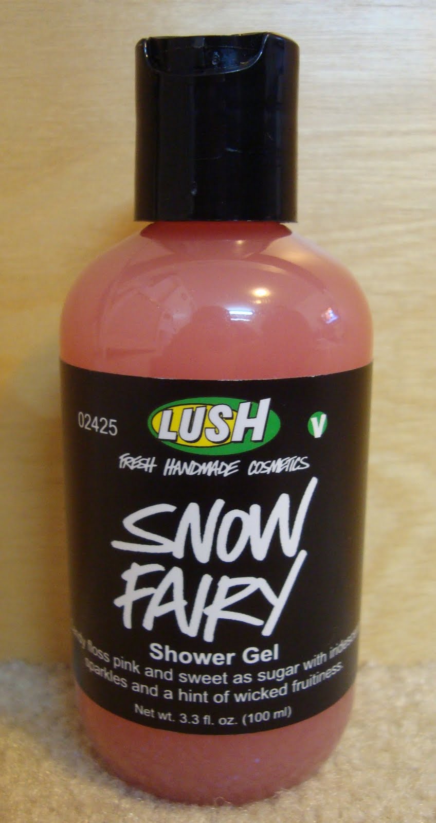 One Girl's Passion For Makeup Review Lush Snow Fairy Shower Gel