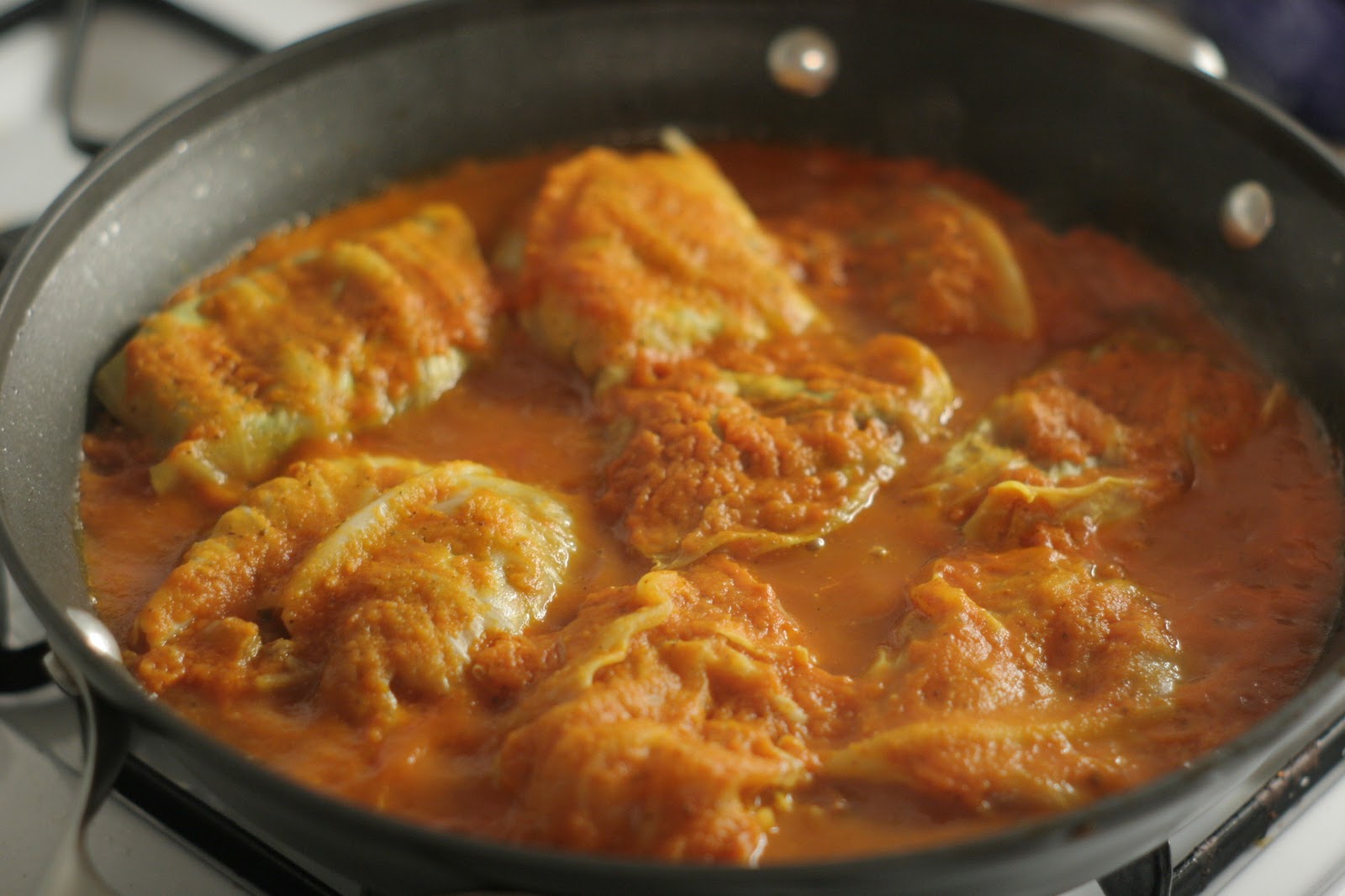 Four seasons of food Stuffed cabbage leaves