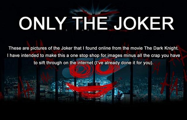 Only The Joker