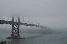 Foggy Golden Gate Bridge August 2009