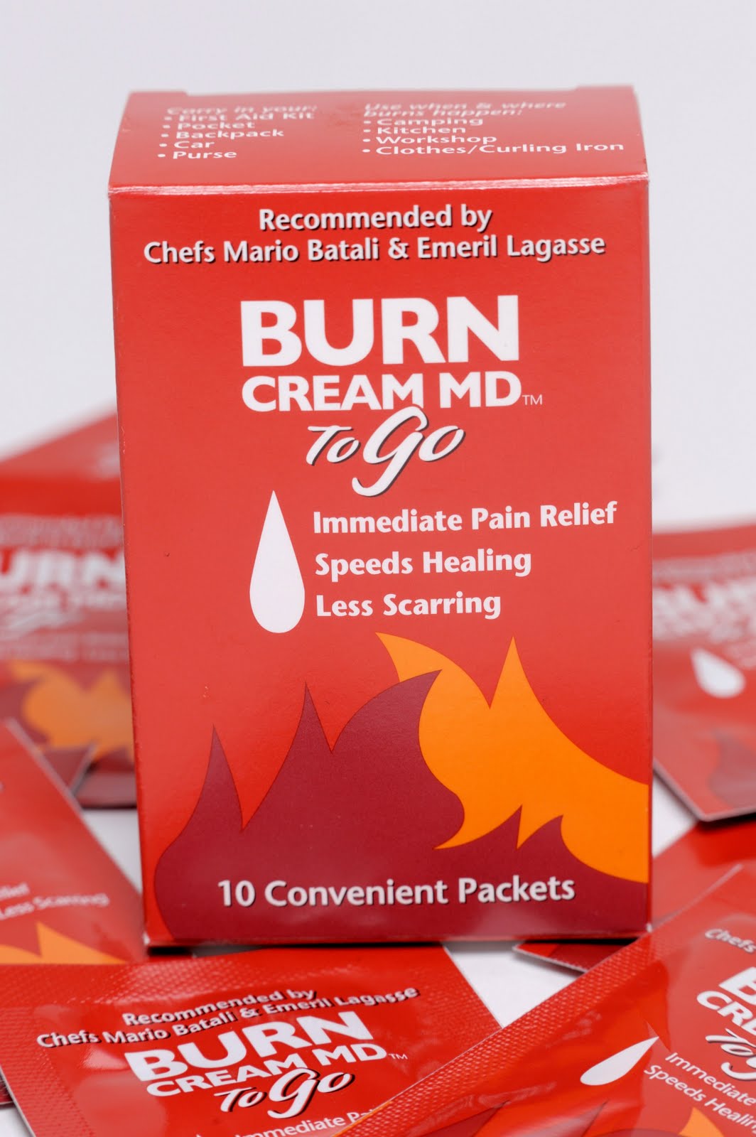 Thanks, Mail Carrier Burn Cream MD {Review & Giveaway} Immediate pain