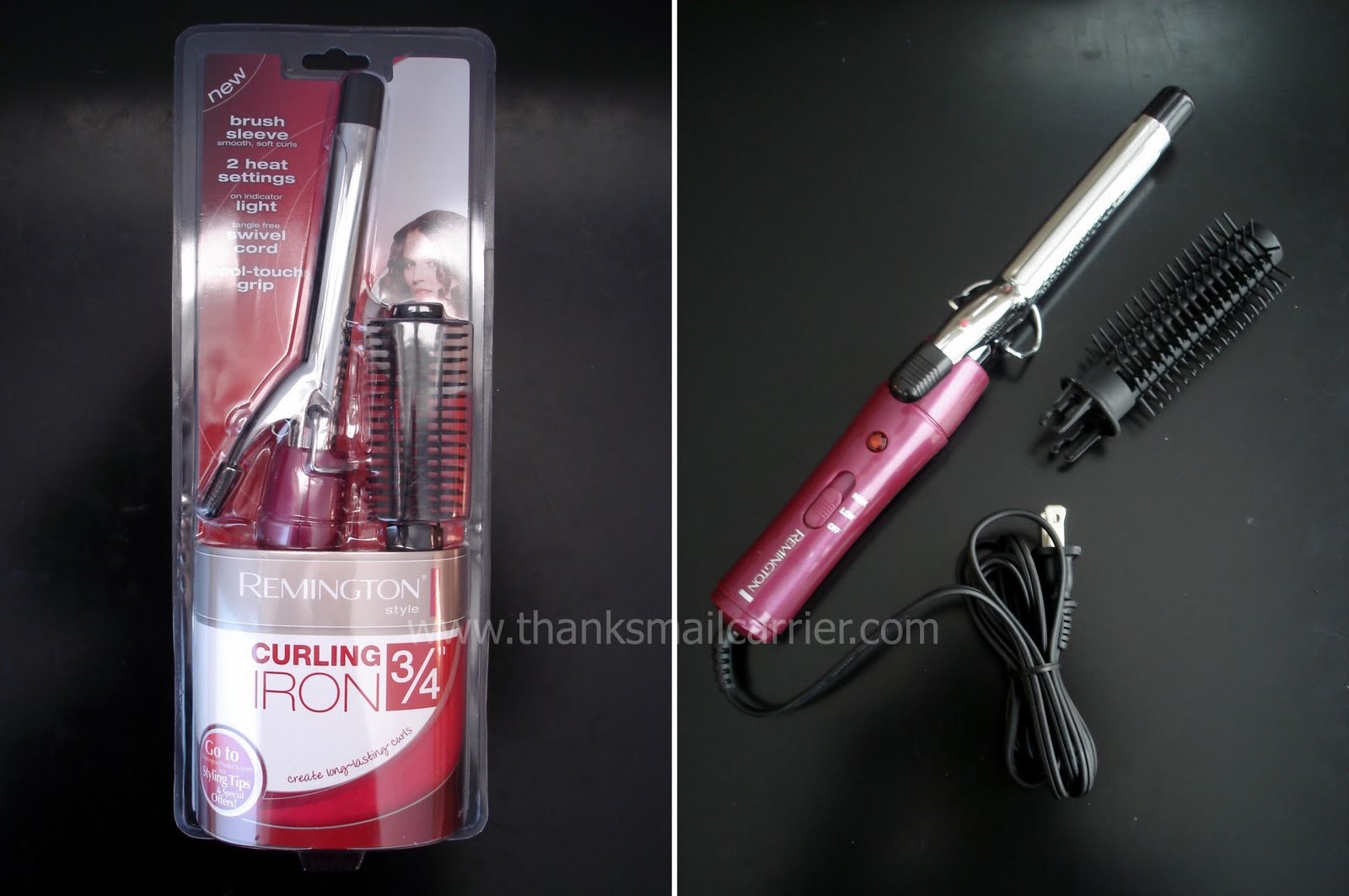 remington super smooth curling iron
