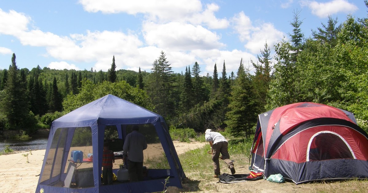 La pêche au Quebec La pêche sur la rivière noire