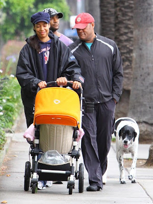 Lawrence Fishburne and Gina Tor...