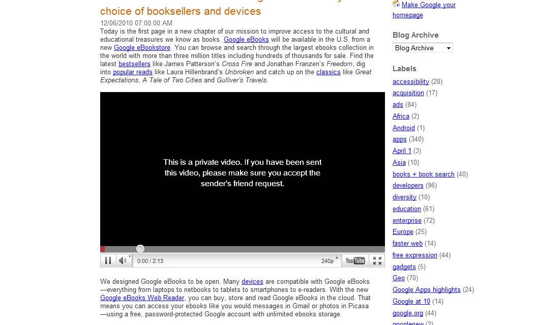 the new Google blog post google blogspot. the new Google blog post