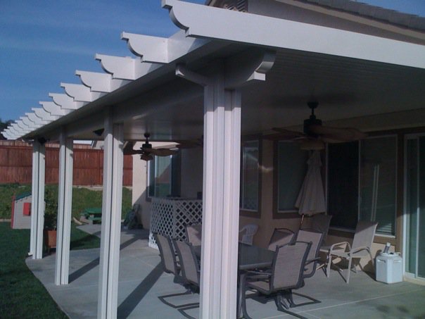 Eac Alumawood Patio Cover With All The Add Ons