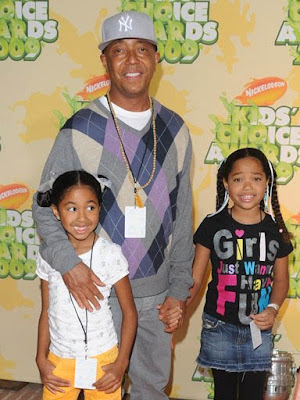russell simmons kids. Russell Simmons And Family