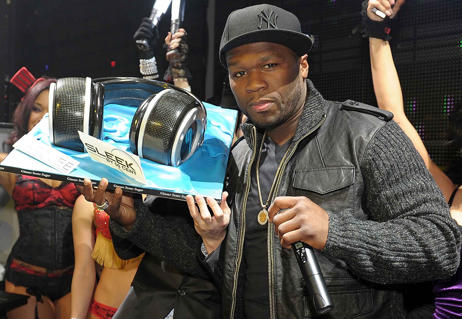 50 CENT CELEBRATES AT LAS VEGAS MARQUEE