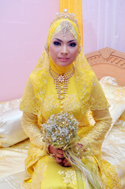 ikatan tudung terkini untuk pengantin muslimah